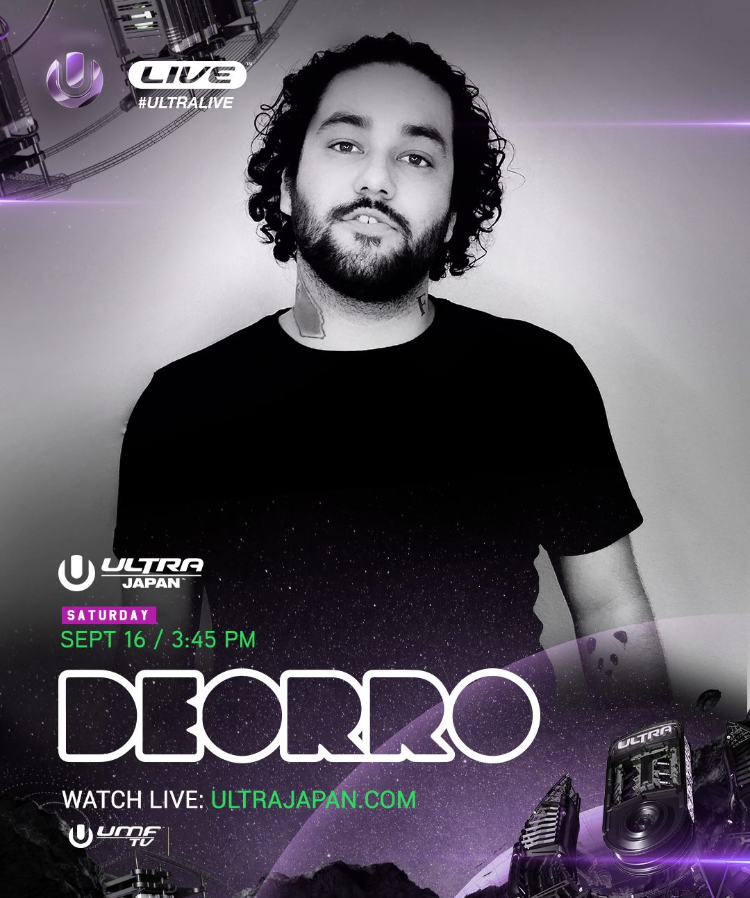 Deorro live at Ultra Music Festival 2017 (Japan) 16Sep2017